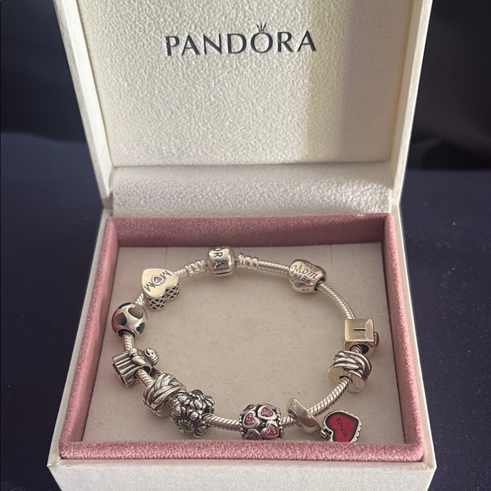 Pandora Silver Charm Bracelet